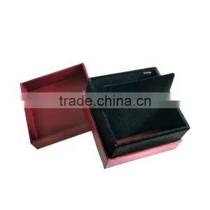Hot Selling Custom Cardboard Velvet Jewelry Packaging Ring Box thumbnail-5