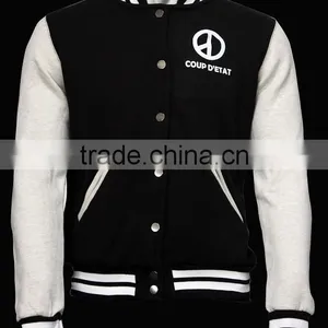 ALIKE Bomber Jacket Fleece Jacket College Jacket thumbnail-1