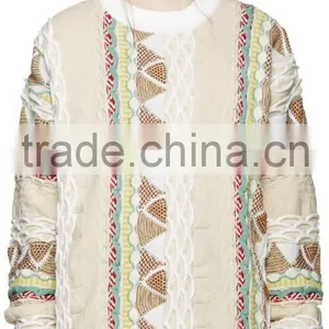 Autumn High Quality Women Jacquard Sweater Fashion Pattern thumbnail-1
