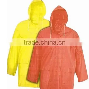 Adult 100% PVC Motorcycle Raincoat Fabric With Customer' S Logo thumbnail-2