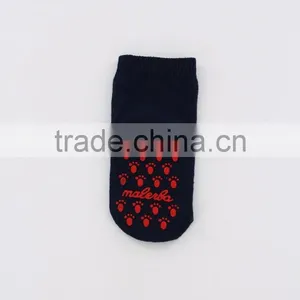 Children Boy Custom Non Slip Dots Terry School Socks thumbnail-4