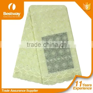 High Quality Best Selling African Lace Swiss Voile Lace SL0406-6 thumbnail-5