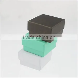 Customised Logo Matt Paper Jewelry Box Recycled Matt Paper Jewelry Box Cheap Paper Jewelry Gifts Box thumbnail-3