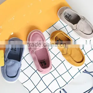 Zm35723a 2017 Kids Sport Shoes New Style Little Girl Canvas Shoes thumbnail-1