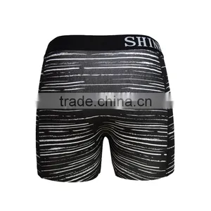 Sexy Striped Male High Quality Underwear Boxer Briefs for Men thumbnail-3