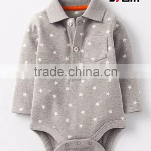 1507 OEM Baby Clothes Newborn Boys 100% Cotton Baby Jumpsuit Long Sleeve Infants Clothing& Toddlers Baby Onesie thumbnail-1