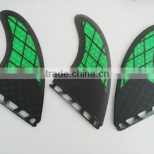 Surf Future Fins Green Fiberglass Carbon Fins Surfboard Quilhas thumbnail-2