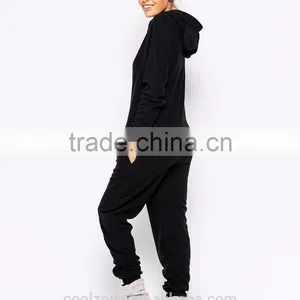 100% Polyester Fashion Women Sleepwear Wholesale Soft Fleece Sexy Adult Onesie thumbnail-3