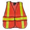 100%polyester Knitting Waistcoat CE EN471trrafic Reflective Safety Vest thumbnail-3