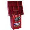 Portable Eco-Friendly Cardboard Display Stands With Compartments , Free Standing Carton Display thumbnail-1