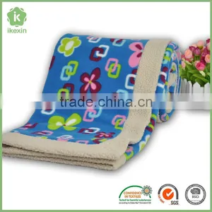 Manufacture Embossed Style Knitting Baby Blanket thumbnail-3