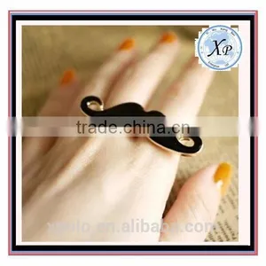 FACTORY PRICE Mustache Dubai Gold Ring Models Men Rings Wholesale thumbnail-4