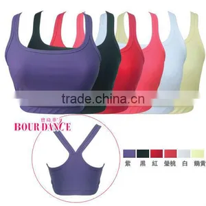 New Spring - Gym Wear Cross Back Sports Bra thumbnail-1