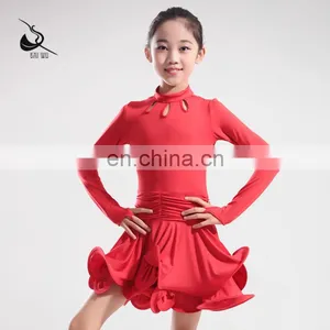 116282505 Baiw Dance Long Sleeve Children Latin Dress thumbnail-1