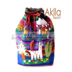 Backpacks of Blanket Arpillada in Many Colors thumbnail-1