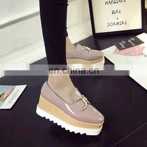 Wholesale Slip on High Heel Shoes Platform Women Shoes 2017 thumbnail-2