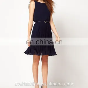 Wholesale Clothing Suppliers Pleated Dress Prom Dress 2017 Prom Dress thumbnail-4