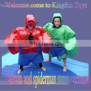 Batman and Spiderman Sumo Costume thumbnail-1