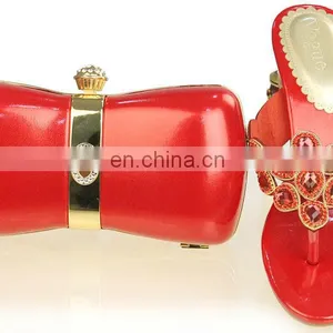 Top Selling Red Ladies Low Heel Dress Shoes thumbnail-1
