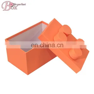 Paper Lego Colorful Chidrens Toy Storage Box thumbnail-5