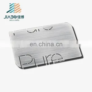 Jiabo Fashion Stainless Steel Custom Metal Visit Name Business Card thumbnail-3