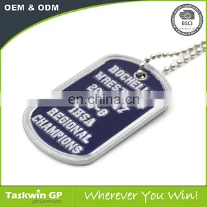 Custom Personalized Couple Antique Souvenir Round Metal Dog Tag thumbnail-2