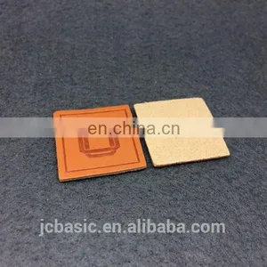 Custom Metal Clothing Labels/Guangzhou Shoes Logo Leather Label For Sale thumbnail-1