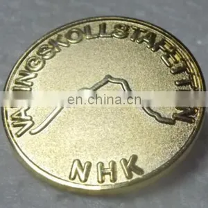Sand Blasting Custom Challenge Coins Plated Gold/antique Cooper/antique Silver thumbnail-1