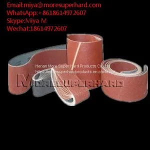Abrasive Belts, Sanding Belts Ceramic, Silicon, Zirconia,aluminum Miya@moresuperhard.com thumbnail-1