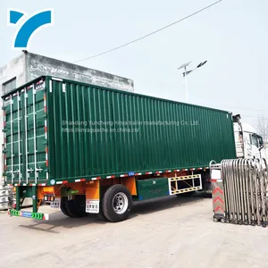 Box Transport Semi Trailer Box Cargo Van Trailer thumbnail-4
