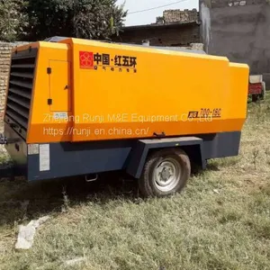 Portable Screw Air-compressor Single-stage High Pressure of XHG700M-18C 18.5m3/min 18bar With Cummins Diesel Engine Compressor thumbnail-1