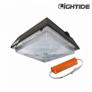 DLC Premium Emergency Backup LED Canopy Lights 90W, 100-277vac, Ni-MH Battery and 90~180 Minutes thumbnail-1