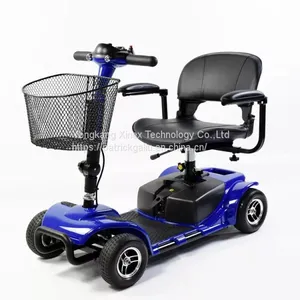 Classic 4 Wheel Electric Mobility Scooter for Seniors Battery Removable thumbnail-2
