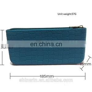 Rectangle Cheap Coin Purse Wallet Kids Pencil Pouch Women Clutch Zipper Hand Wallets thumbnail-3