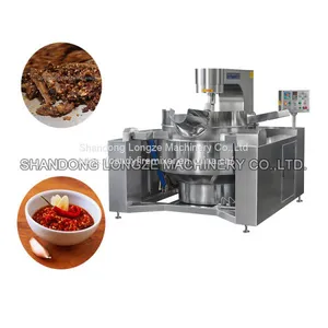 500L Stainless Steel Large Capacity Industrial Cooking Mixer Machine thumbnail-1