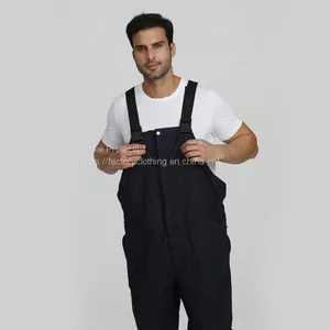 Flame-retardant Industrial Men's BIB Pants thumbnail-2