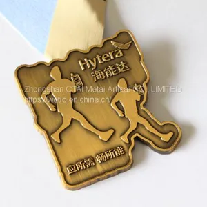 CTAI 8 Years Medal Manufacture Custom Metal Die Struck Medals for Gift thumbnail-2