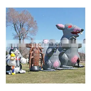 Customized Lightweight Inflatable Cartoon Mouse For Park And Advertising thumbnail-1