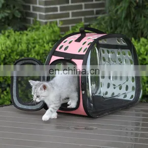 Pet Carrier Dog Puppy Cat Carrying Bag Cage Tote Outdoor Portable Handbag thumbnail-2
