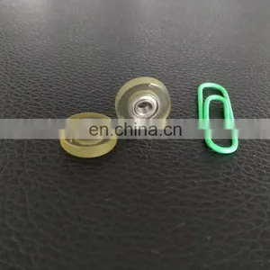 LOW VOICE PU Urethane Polyurethane Rubber Coated Bearing Wheels PU68312-3 Polyurethane Load Bearing Wheels thumbnail-1