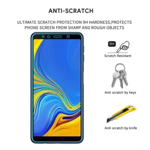 Tempered Glass For Samsung Galaxy A7 2018 Screen Protector Protective Glass on Samsung A7 2018 Glass thumbnail-3