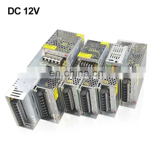 Smart 1A 2A 3A 5A 8A 10A 12A 15A 20A 30A 40A 12V Power With Switch Supply Converter For Led Strip Lights thumbnail-3