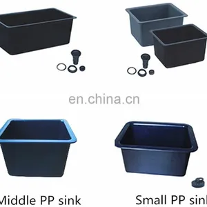 Acid Resistant Laboratory Furniture Larger PP Sink thumbnail-3