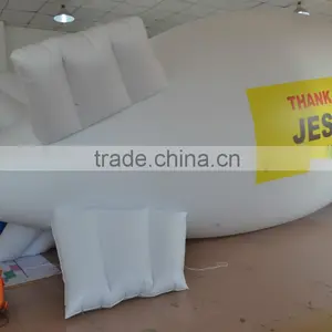 Longchuang Inflatable Giant PVC Advertising Activity Hot Popular Inflatable Helium Airplane Balloon thumbnail-2