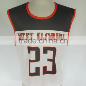 100%polyester Baseball Sublimation Print Tank Top thumbnail-1