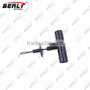 BellRight Zinc-Alloy T-Handle With Front Open Eye Needle -Black thumbnail-1