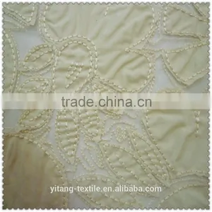 Applique Embroidery Cotton Fabric thumbnail-1