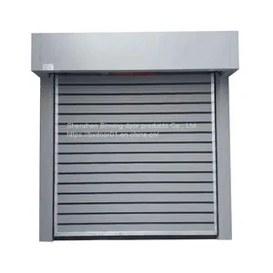 Roll Fast Roll Up High Speed Door Insulated Aluminium Rapid Hard High Speed Door thumbnail-5