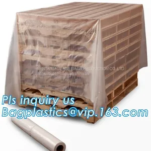 Square Bottom 4mil Clear Pallet Cover, Square Bottom Bag on Roll Pallet Cover Bag, Polyester Pallet Cover Bags, Pallet T thumbnail-2