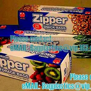Zipper Seal Food Storage Bag, Zipper Seal Freezer Bag, Zipper Seal Food Storage Bag, Zipper Seal Sandwich Bag thumbnail-1